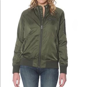 Members Only Satin Ex-Boyfriend Bomber Jacket
